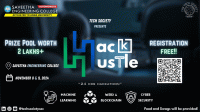Hack Hustle 2024 Hackathon Poster